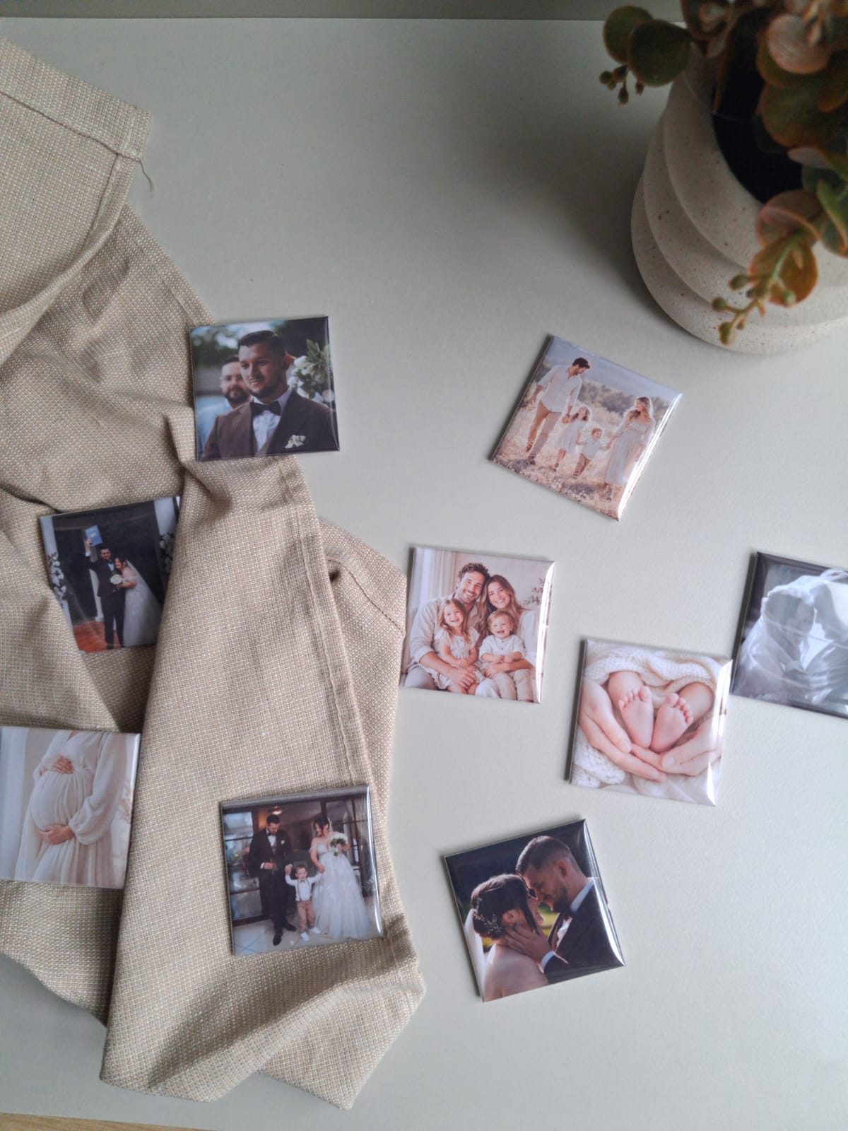 Fotomagnes z Twoim zdjęciem — 50 × 50 mm